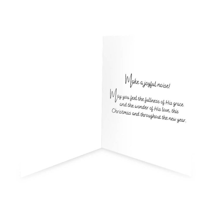 CheerNotes Greeting Cards & Stationery black owned stationery Joyful Noise - Faith Based | Religious Christmas Card