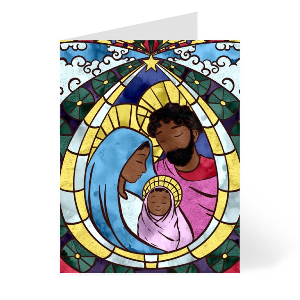 CheerNotes Greeting Cards & Stationery black owned stationery Nativity Scene - Christmas Card