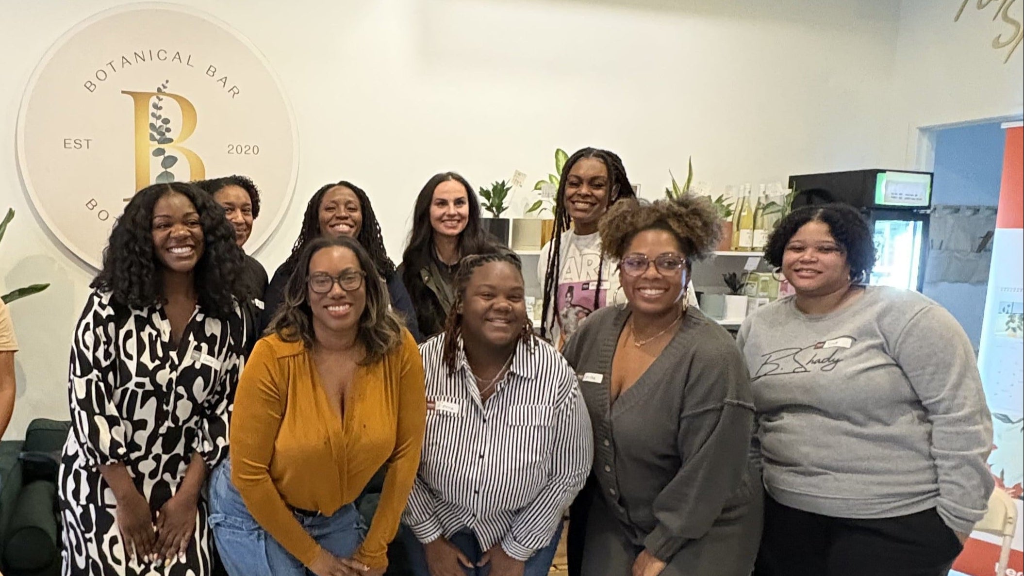Group of women at a Be Rooted community event
