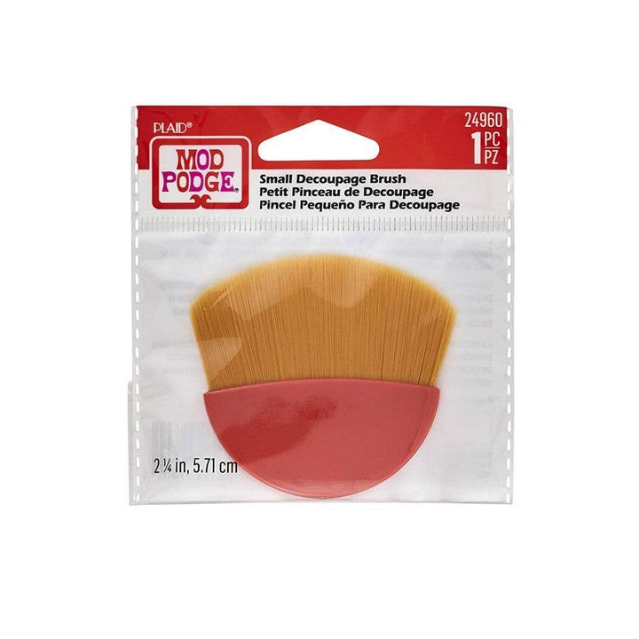 Plaid Crafts black owned stationery Mod Podge ® Small Decoupage Brush 2.25”
