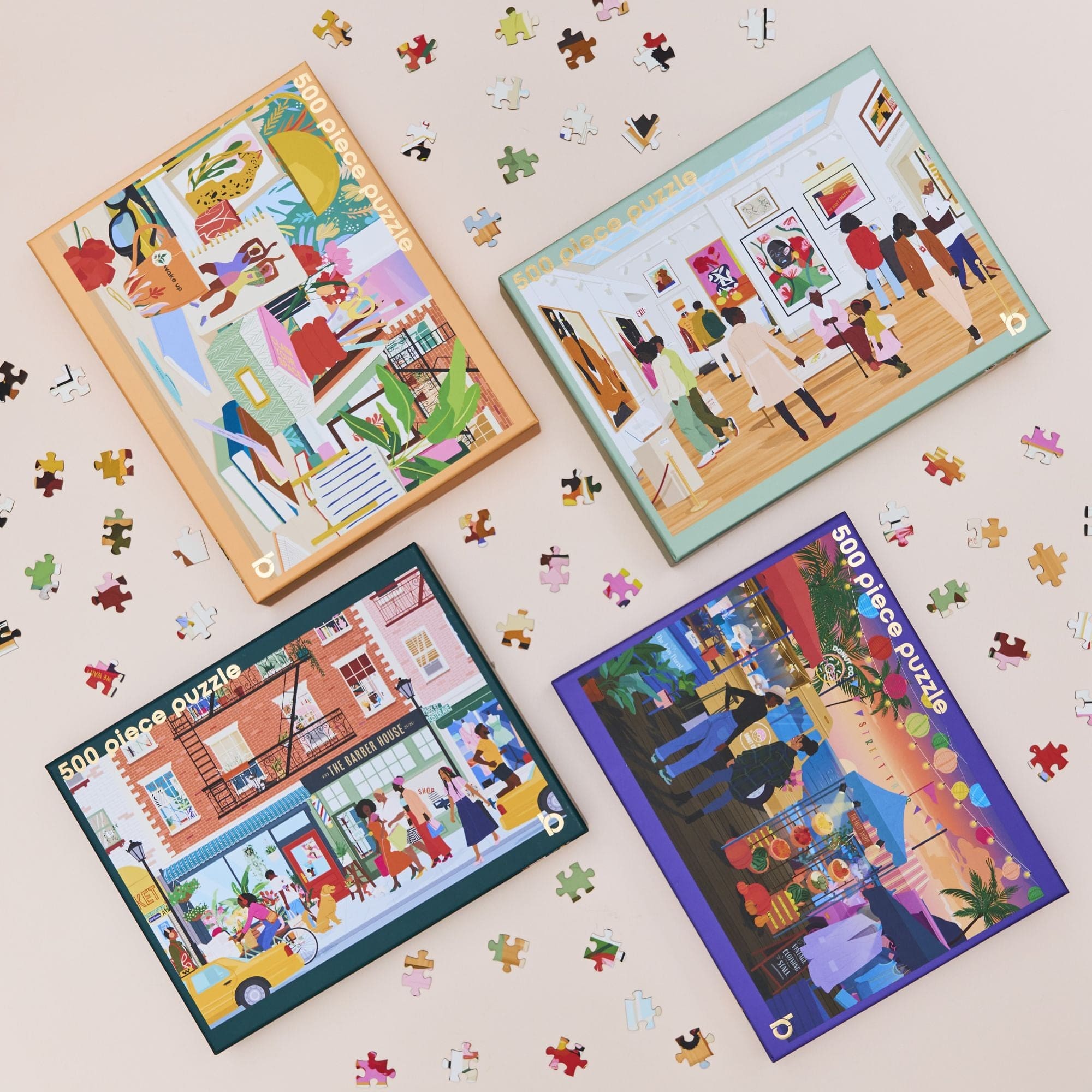Shop Black-Owned Puzzles| Featuring Art Rooted in African American Cul