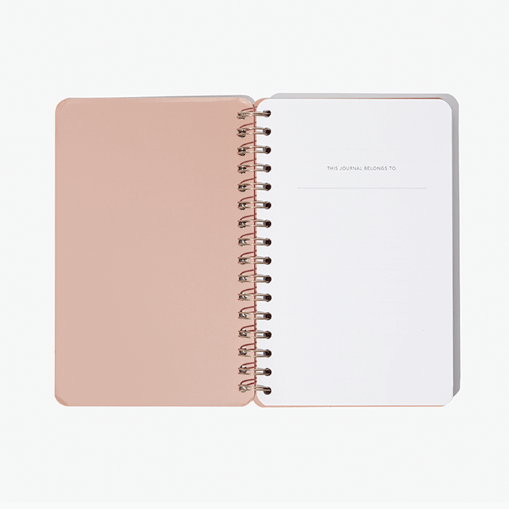 Be Rooted Co black owned stationery Journal lead with passion lined spiral journal