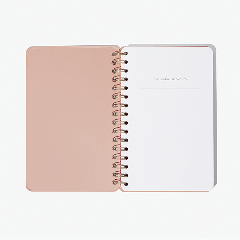 Be Rooted Co black owned stationery Journal lead with passion lined spiral journal