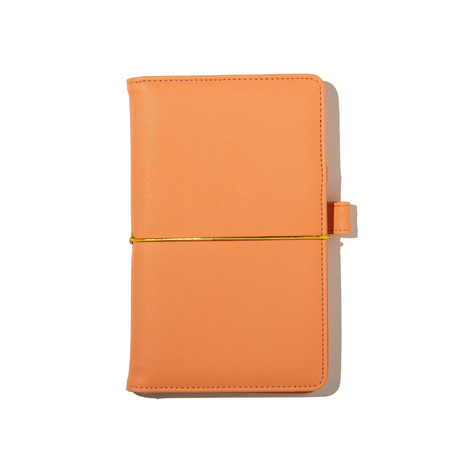 Be Rooted Desk Vegan Leather Gold Tied Padfolio + Notepad - 5.5x11