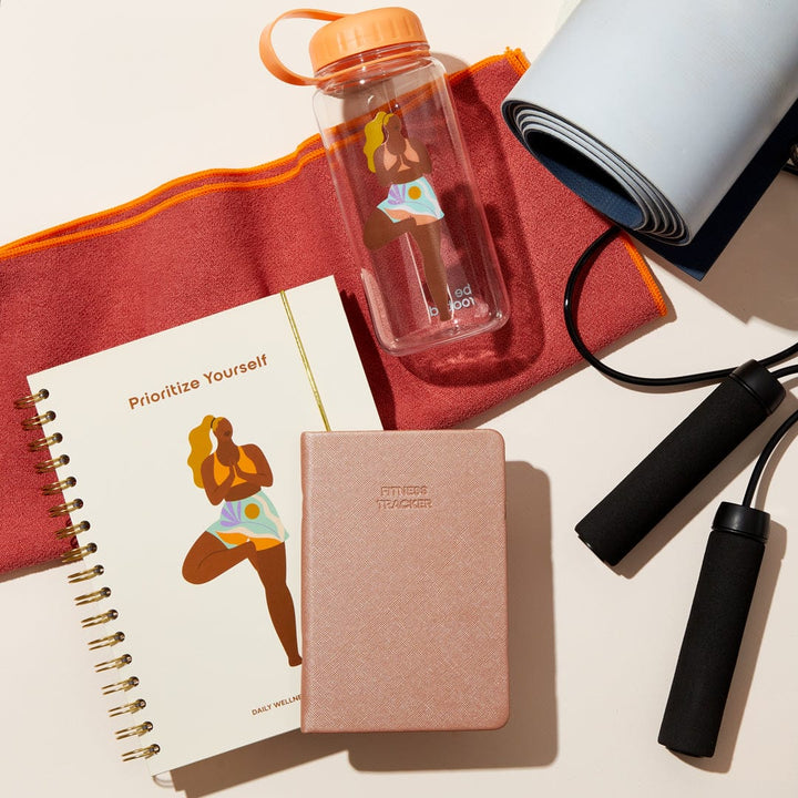 Be Rooted black owned stationery Drinkware Gift Set - Fitness Lover