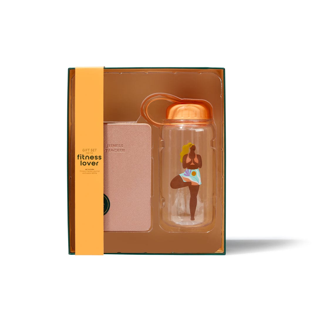 Be Rooted black owned stationery Drinkware Gift Set - Fitness Lover