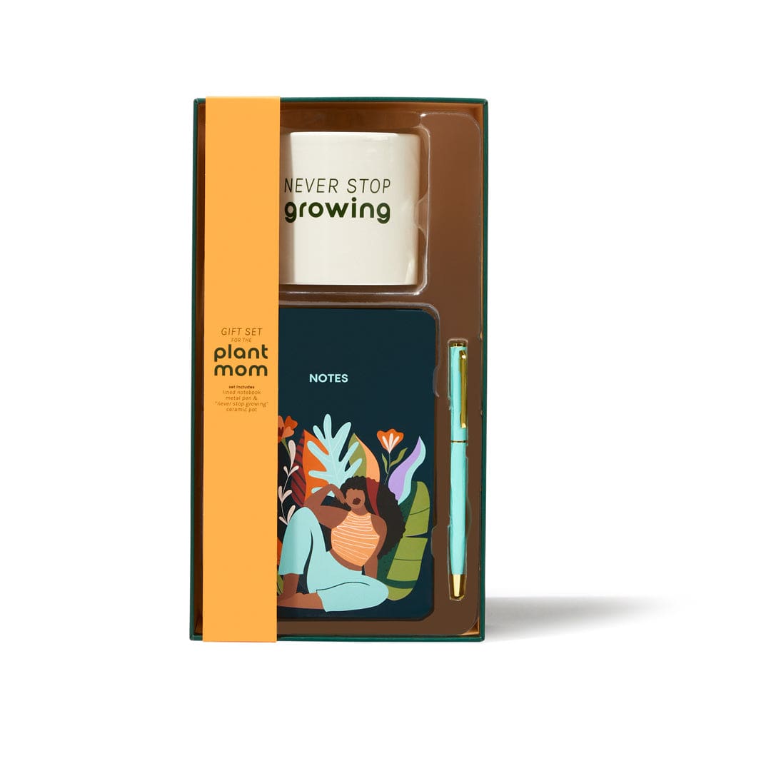 Be Rooted black owned stationery Journal Gift Set for the Plant Lover - Planter & Journal Set