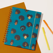 pop of color undated daily planner