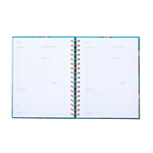 pop of color undated daily planner