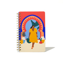Load image into Gallery viewer, explore morocco lined spiral journal
